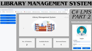 Library Management System project using C and SQL Server part 2 [upl. by Ardnahs]