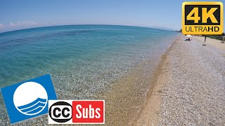 SKALA beach in 4K Kefalonia [upl. by Schramke]