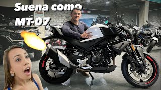 Una MT07 bebé  La 450NK de CFMOTO llega a Mexico y es mejor de lo que esperaba [upl. by Eleanor]