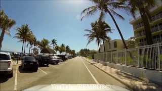 Driving Deerfield Beach Florida [upl. by Vanda]