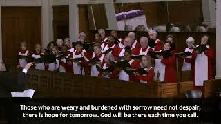 Offertory Anthem  quotThey Shall Soar Like Eaglesquot  Chancel Choir  March 10 2024 [upl. by Philipp]