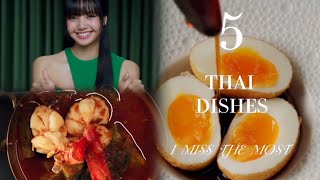 Lisa Favorite Thai Food 🍝  5 Thai Dishes Lisa miss the most 🥪🍟 [upl. by Seagrave253]