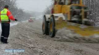 Tempête de neige en Bulgarie et Roumanie [upl. by Brandon105]