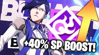 7TH ANNIVERSARY URYU BUT WITH 40 SP BOOST Bleach Brave Souls [upl. by Nash]