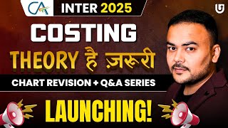 Launching CA Inter Costing Theory Free Batch  CA Inter Jan 2025  CA Pranav Popat  Ultimate CA [upl. by Aterg918]