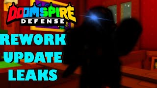 most Doomspire Defense Rework Update Leaks  Doomspire Defense [upl. by Atirehgram439]