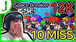 JFNF 12K WORLD RECORD Space Breaker 88 10 MISS  2 Shaggy X 2 Matt VS 6 BFs [upl. by Oinegue]