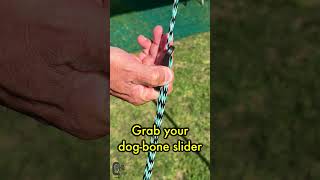 How to stop tent ropes coming loose  Camping Tips Tricks and Hacks [upl. by Anes]