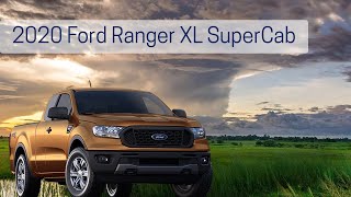 2020 Ford Ranger XL SuperCab Review Video  2020 Ford Ranger XL SuperCab Walkaround [upl. by Ellegna]