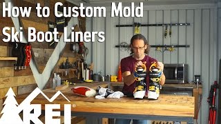 Skiing How to Custom Mold Ski Boot Liners [upl. by Theresa]