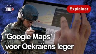 Zo ziet de ‘Google Maps’ voor Oekraïense militairen eruit  NUnl  Explainer [upl. by Ekenna]