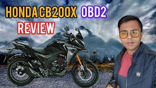 HONDA CB200X OBD2 REVIEW honda cb200x bengalireview [upl. by Fonz]