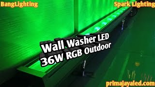 Wall Washer LED 36W RGB Outdoor [upl. by Corvin]