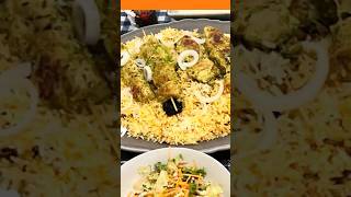 Green chicken tikka zafrani saffron biryani…😜 make your dinning table special… [upl. by Domella]