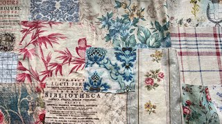 Tutorial  Lulus quilt  field notes chit chat  How to create a slow stitch quilt [upl. by Rosdniw]