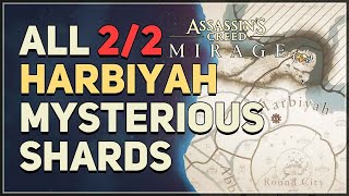 All Harbiyah Mysterious Shard Locations Assassins Creed Mirage [upl. by Moazami187]