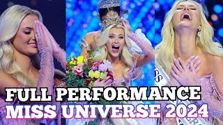 FULL PERFORMANCE MISS UNIVERSE 2024 DENMARK 🇩🇰 VICTORIA KJAER [upl. by Morgen257]