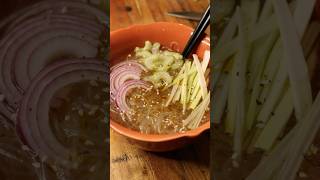 Ramen with NO INGREDIENTS 🍜 food cooking gourmet chef ramen viral shorts [upl. by Parrish366]