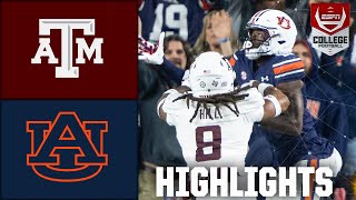 4OT THRILLER 🏈 Texas AampM Aggies vs Auburn Tigers  Full Game Highlights  ESPN College Football [upl. by Firehs]