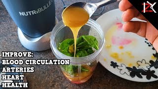 How To Increase Blood Circulations  Homemade Nitric Oxide Booster Juice  Clean Arteries [upl. by Edgardo]