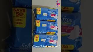 STAYFREE Secure Ultra Thin XL Wings 40 Pads Count Sanitary Pad Pack of 3 ₹540 [upl. by Ursas336]