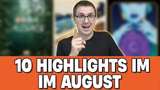 Meine Top 10 Brettspiel Highlights im August [upl. by Akiemaj]