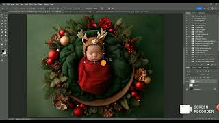 How To Use The Face Insert Newborn Digital Backdrops [upl. by Adnah]