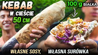 BIG KEBAB W CIEŚCIE  50 cm FIT ROLLO [upl. by Adnirolc698]