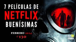 ¿No sabes qué ver 7 Buenas Películas Atrapantes en NETFLIX  Fotograma 24 con David Arce [upl. by Heyde]