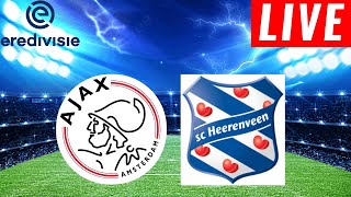 Ajax vs Heerenveen Live Score  Netherlands Eredivisie 2024  Full Match Streaming [upl. by Garlanda]