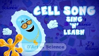 The Cell Song  Part of a cell song  Science Music Videos  dArtofScience [upl. by Nehpets446]