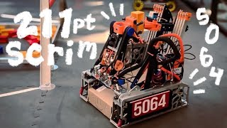 211 Point FTC Scrimmage Match  Into the Deep [upl. by Emlin]