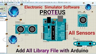 How to Install Arduino Library in Proteus 8  Proteus Add All Library File  Proteus Download [upl. by Nivram]