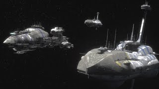 The CIS Fleet Arrives  Star Wars Fan Animation [upl. by Yarahs613]