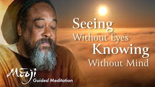 Guided Meditation — Seeing Without Eyes Knowing Without Mind [upl. by Lemhar432]