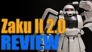 MG Zaku II Ver 20 White Ogre Colors  Review [upl. by Adnicul]