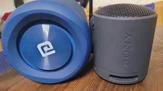 Sony XB100 Vs portronics sound drum p Bluetooth speaker review [upl. by Glasgo]