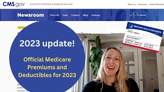 ⚠️ 2023 Medicare Part B Premium and Deductible UPDATE [upl. by Towroy]