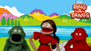 Skidamarink  RingaTang Puppets for kids Nursery Rhymes  ABCs And 123s [upl. by Alauqahs276]