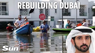 Inside Dubais major cleanup operation after city left underwater by freak rainfall [upl. by Wini]