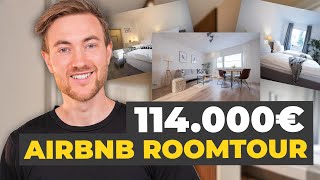 Diese Ferienwohnung hat uns 114000€ verdientRoomtour [upl. by Natanhoj]