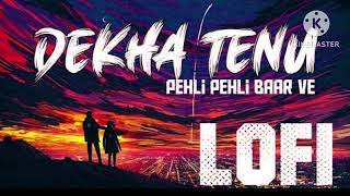 DEKHA TENU Pehli Pehli Baar Ve।। Lofireverb Best LofiSlowedreverb Hindi Mashup qSongs 😔 [upl. by Atirhs]