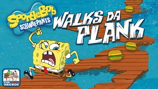 SpongeBob SquarePants Walks Da Plank  Dont Fall In The Water Matey Nickelodeon Games [upl. by Igor]