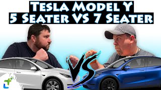 2021 Tesla Model Y 5 Seater VS 7 Seater 3rd Row  Which Is Better For Your Family [upl. by Ursas]