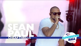 Sean Paul  Cheap Thrills Live At Capital’s Summertime Ball 2017 [upl. by Nibbs582]