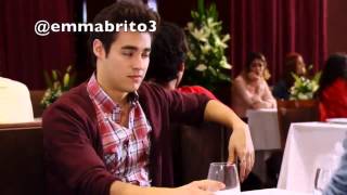 Violetta 3  León no puede dejar de ver a Violetta y Andrés habla con él 03x48 [upl. by Adle]