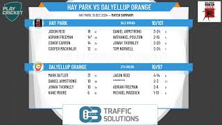 Hay Park v Dalyellup Orange 5th Grade Men [upl. by Kitchen]