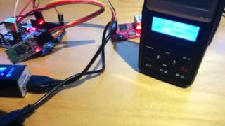 DMR via Arduino UNO BlueDV and DVMEGA [upl. by Susann]