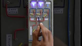 Home switch circuit diagram vairal elecrical music youtubeshort [upl. by Llohcin]