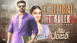 game changer  Official Trailer  Ram Charan Movie Trailer  game changer Trailer  Shankar Thaman S [upl. by Torrey]